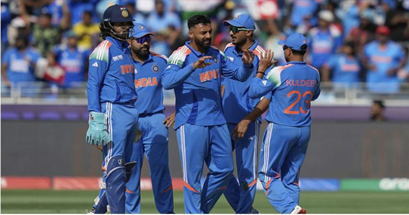 আইসিসি চ্যাম্পিয়ন্স ট্রফির শিরোপা ফের ভারতের