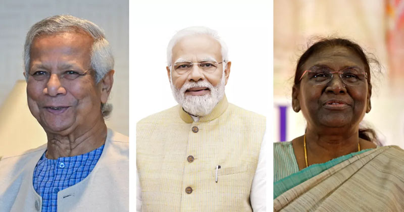 বাংলাদেশের স্বাধীনতা দিবসে ভারতের রাষ্ট্রপতি-প্রধানমন্ত্রীর শুভেচ্ছা