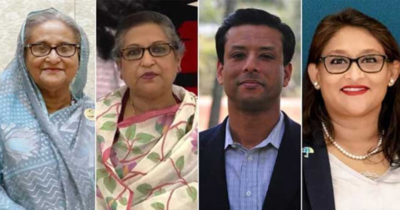 শেখ পরিবারের বিরুদ্ধে ৬ মামলায় চার্জশিট অনুমোদন